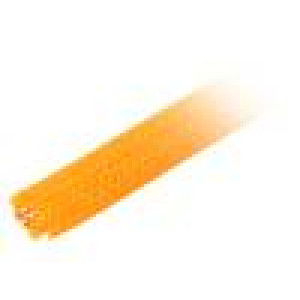 G1301/2-OR007 Polyesterové opletení polyester Dél:15,24m oranžová UL94V-0