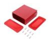 Kryt univerzální X:115,1mm Y:19mm Z:51,6mm červená UL94V-0