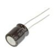 Kondenzátor elektrolytický THT 10uF 400V 5mm ±20% -40÷105°C