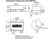 AM1/4L-0505SH30-NZ Převodník: DC/DC 0,25W Uvst:4,5÷5,5V Uvýst:5VDC Ivýst:50mA