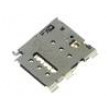 Konektor pro karty Nano SIM SMT PIN:6 Balení: řezané z cívky
