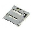 Connector: for cards SD Micro without card tray SMT PIN:8