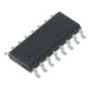 SN74LS161AD IC: digital 4bit, counter, synchronous Series: LS SMD SO16