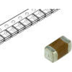 Kondenzátor keramický 100uF 6,3V X5R ±20% SMD 1206 -55÷85°C