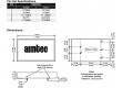 AM15E-1224DZ Převodník: DC/DC 15W Uvst:9÷18V Uvýst:24VDC Uvýst2:-24VDC