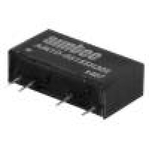 AM1D-0515SH30Z Převodník: DC/DC 1W Uvst:4,5÷5,5V 15VDC Ivýst:70mA SIP7 2,3g