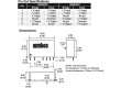 AM1D-4805S-RZ Převodník: DC/DC 1W Uvst:43,6÷52,8V 5VDC Ivýst:200mA SIP7