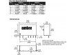 AM3D-0512DH30Z Převodník: DC/DC 3W Uvst:4,5÷5,5V Uvýst:12VDC Uvýst2:-12VDC