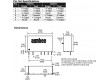 AM3D-0512DH30Z Převodník: DC/DC 3W Uvst:4,5÷5,5V Uvýst:12VDC Uvýst2:-12VDC