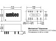 AMLD-6050Z Převodník: DC/DC Uvst:7÷60V Uvýst:2÷57VDC Ivýst:500mA DIP24