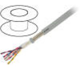 Kabel 6x2x0,5mm2 PUR šedá 350V SUPER-PAAR-TRONIC-C-PUR