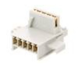 Enclosures accessories: DIN rail bus connectors ME MAX 22.5