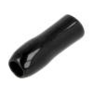 Kryt 1.5mm2 pro trubková kabelová oka 15mm barva černá