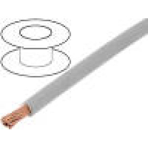 Kabel MXC CROSSLINKED 1000 licna Cu 2,5mm2 šedá LSZH 0,6/1kV