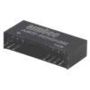 AM2F-0524SH30Z Převodník: DC/DC 2W Uvst:4,5÷5,5V 24VDC Ivýst:83mA SIP12 7,2g