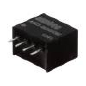AM2S-0524SH30Z Převodník: DC/DC 2W Uvst:4,5÷5,5V 24VDC Ivýst:80mA SIP4 1,8g