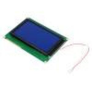 Zobrazovač: LCD grafický STN Negative 240x128 modrá LED