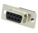 D-Sub PIN: 9 zástrčka zásuvka na kabel Provedení: bez kontaktů