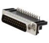 D-Sub PIN: 25 zásuvka vidlice na PCB úhlové 90° THT UNC4-40