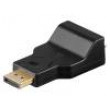 Adaptér D-Sub 15pin HD zásuvka, DisplayPort vidlice