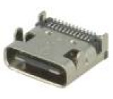 Zásuvka USB C SMT úhlové 90° V: USB 3.1