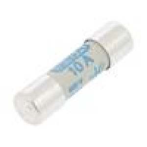 Pojistka tavná gR keramická, průmyslová 10A 900VDC 10,3x38mm