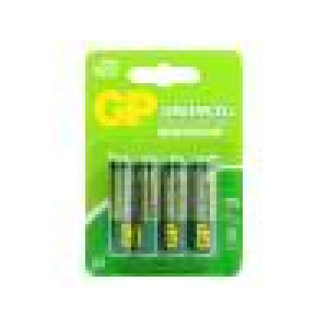 Baterie: zinko-chloridová 1,5V AA Počet čl:4