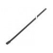 Stahovací pásek L:520mm W:4,6mm nerezová ocel 445N černá