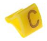 Kabelové značky pro kabely a vodiče Symbol štítku: C 3÷6,5mm