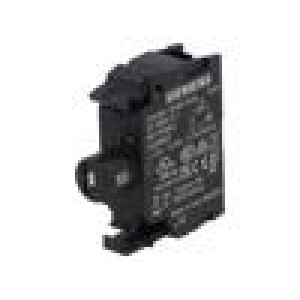 Podsvětlovací prvek 22mm Podsv: LED čelní 24÷230VAC -25÷70°C