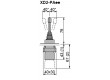 Přepínač: joystick 1-polohové NO x2 3A/240VAC 0,55A/125VDC