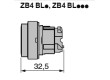 Přepínač: tlačítkový 2 polohy 22mm zelená Podsv: není IP66