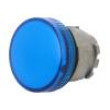 Kontrolka 22mm Podsv: ZBV6 plochá IP66 barva modrá -25÷70°C