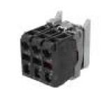 Kontaktní prvek NC x2 + NO 3A/240VAC 0,55A/125VDC 22mm