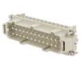 Konektor hranatý Řada: EPIC Pouz: velikost H-B 24 vidlice 500V
