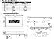 AM20EW-2412D-NZ-K Převodník: DC/DC 20W Uvst:9÷36V Uvýst:12VDC Uvýst2:-12VDC