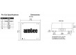 AM3HW-2424S-NZ Převodník: DC/DC 3W Uvst:9÷36V 24VDC Ivýst:125mA SMD 3,5g