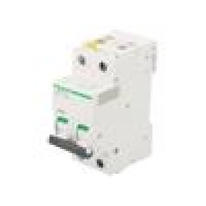 Jistič 400VAC Ijmen: 20A Póly: 2 DIN Průběh: B 10kA IP20 iC60H