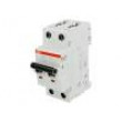 Jistič 230/400VAC Ijmen: 25A Póly: 2 DIN Průběh: C 6kA IP20