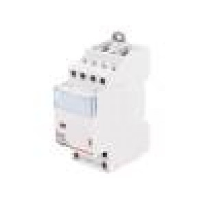 Stykač: 4-pólový instalační NC x2 + NO x2 230VAC 25A SM400