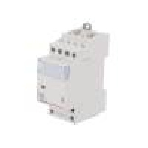 Stykač: 4-pólový instalační NC x4 230VAC 25A SM400