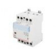 Stykač: 4-pólový instalační NO x4 230VAC 63A SM300