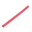 Heat shrink sleeve thin walled 3: 1 6mm L: 30m red -55÷135°C