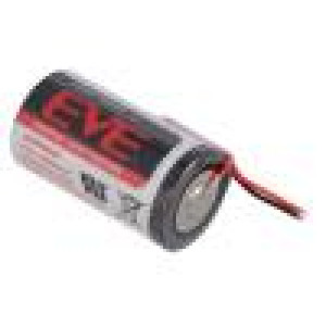 Baterie: lithiové 3,6V D vodiče Ø32,9x61,5mm 19000mAh