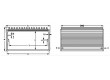 Heatsink: with case black aluminium anodized Y:47mm X:75.2mm