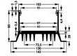 Heatsink: with case black aluminium anodized Y:80mm X:143mm