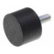 Vibroisolation foot H:10mm Ø:15mm Shore hardness:55±5 154N