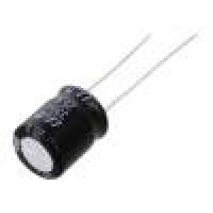 Kondenzátor elektrolytický THT 330uF 25VDC Ø10x12,5mm ±20%