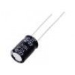 Kondenzátor elektrolytický THT 10uF 160VDC Ø8x11,5mm ±20%