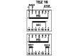 Transformátor: zalévaný 25VA 230VAC 12V 2083,3mA Montáž: PCB